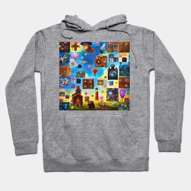 Patchwork | Art | Coolest | Fun Hoodie by Publicus Apparel